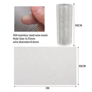 Mesh Rodent Proof Galvanised Welded Wire Steel Mesh , Rat & Mice Deterrent Roll