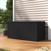 Large Outdoor Storage Box Garden Patio Plastic Chest Lid Container Multibox Shed