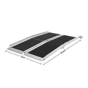 Folding Portable Wheelchair Ramp Mobility Scooter Step Threshold Access Ramps UK