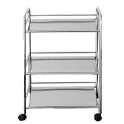 3 Tier Kitchen Trolley Bathroom Storage Portable Home Rack Holder with Wheels UK