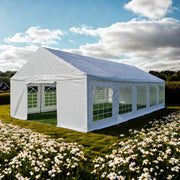 Marquee Gazebo HEAVY DUTY COMMERICAL 220gsm PE Ground Bar 4x6 4x8 5x10 6x12 7x14