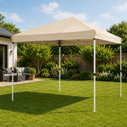 3m x 3m Pop Up Gazebo Waterproof Garden Marquee Folding Party Tent Canopy