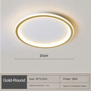 Ceiling Light Dimmable LED Ceiling Light Bedroom Lighting Modern Ceiling Light