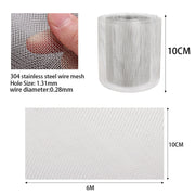 Mesh Rodent Proof Galvanised Welded Wire Steel Mesh , Rat & Mice Deterrent Roll
