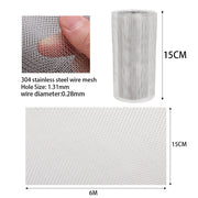 Mesh Rodent Proof Galvanised Welded Wire Steel Mesh , Rat & Mice Deterrent Roll