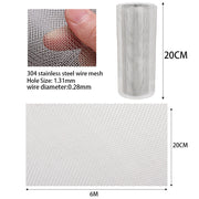 Mesh Rodent Proof Galvanised Welded Wire Steel Mesh , Rat & Mice Deterrent Roll