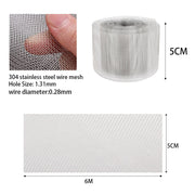 Mesh Rodent Proof Galvanised Welded Wire Steel Mesh , Rat & Mice Deterrent Roll