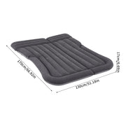 2-in-1 Inflatable Air Bed SUV Car Travel Camping Mattress Back Seat with Pillow