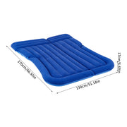 2-in-1 Inflatable Air Bed SUV Car Travel Camping Mattress Back Seat with Pillow