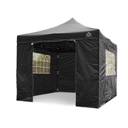 All Seasons Gazebos 3mx3m Heavy Duty Waterproof Pop up Gazebo 4 Side Walls