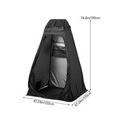 Pop Up Toilet Tent, Portable Shower Privacy Tent, Outdoor Changing Rooms Tents