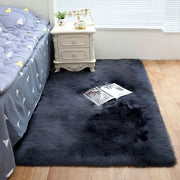 Large Rectangle Faux Fur Rugs Anti-Slip Shaggy Rug LivingRoom Bedroom Carpet Mat