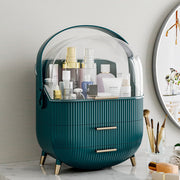 Dressing Table Storage Box Make-up Organizer Cosmetics Drawer Cases with Handle