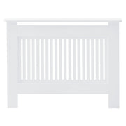 White MDF Wooden Radiator Cover Grill Shelf Small Large Modern Furniture Covers