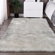 Large Rectangle Faux Fur Rugs Anti-Slip Shaggy Rug LivingRoom Bedroom Carpet Mat