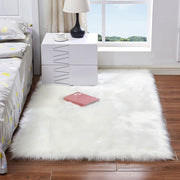 Large Rectangle Faux Fur Rugs Anti-Slip Shaggy Rug LivingRoom Bedroom Carpet Mat