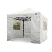 All Seasons Gazebos 3mx3m Heavy Duty Waterproof Pop up Gazebo 4 Side Walls