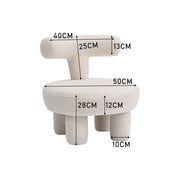 Occasional Teddy Velvet Children Sofa Cushiony Toddler Kids Leisure Accent Chair