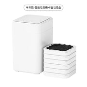 17L Automatic Packaging Trash Can Self-Changing Bag Smart Trash Can Motion Sensor Touchless Garbage Can with Lid for Kitchen